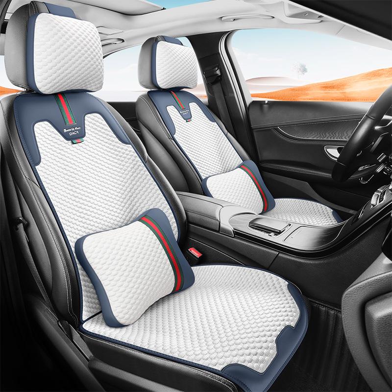 Non-Slip All-Season Air Layer Car Seat Cushion Set