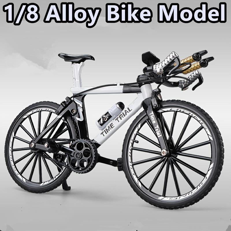 TikTok Alloy Softtail Mountain Bike Model Toy