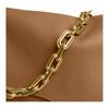 Coach Chain Tabby 35 Removable Chain Shoulder Strap Leather Crossbody Bag Large Women Bags Honey-Brown CY921-B4T7J