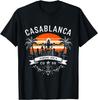Retro Casablanca Skyline Sunset T-Shirt