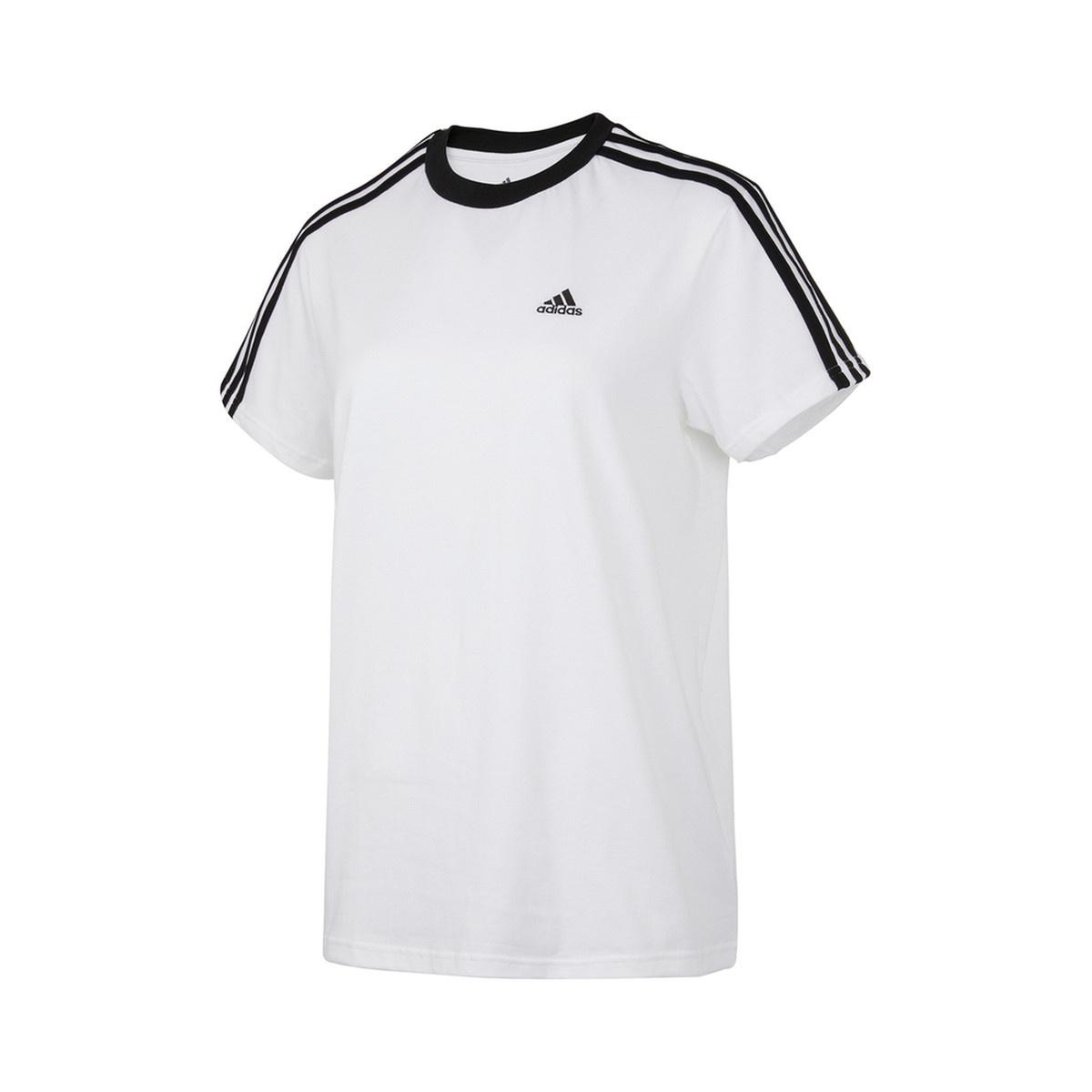 (WMNS) adidas Essentials 3-Stripes T-Shirt Asia Sizing  White Black  Women s H10201 XL