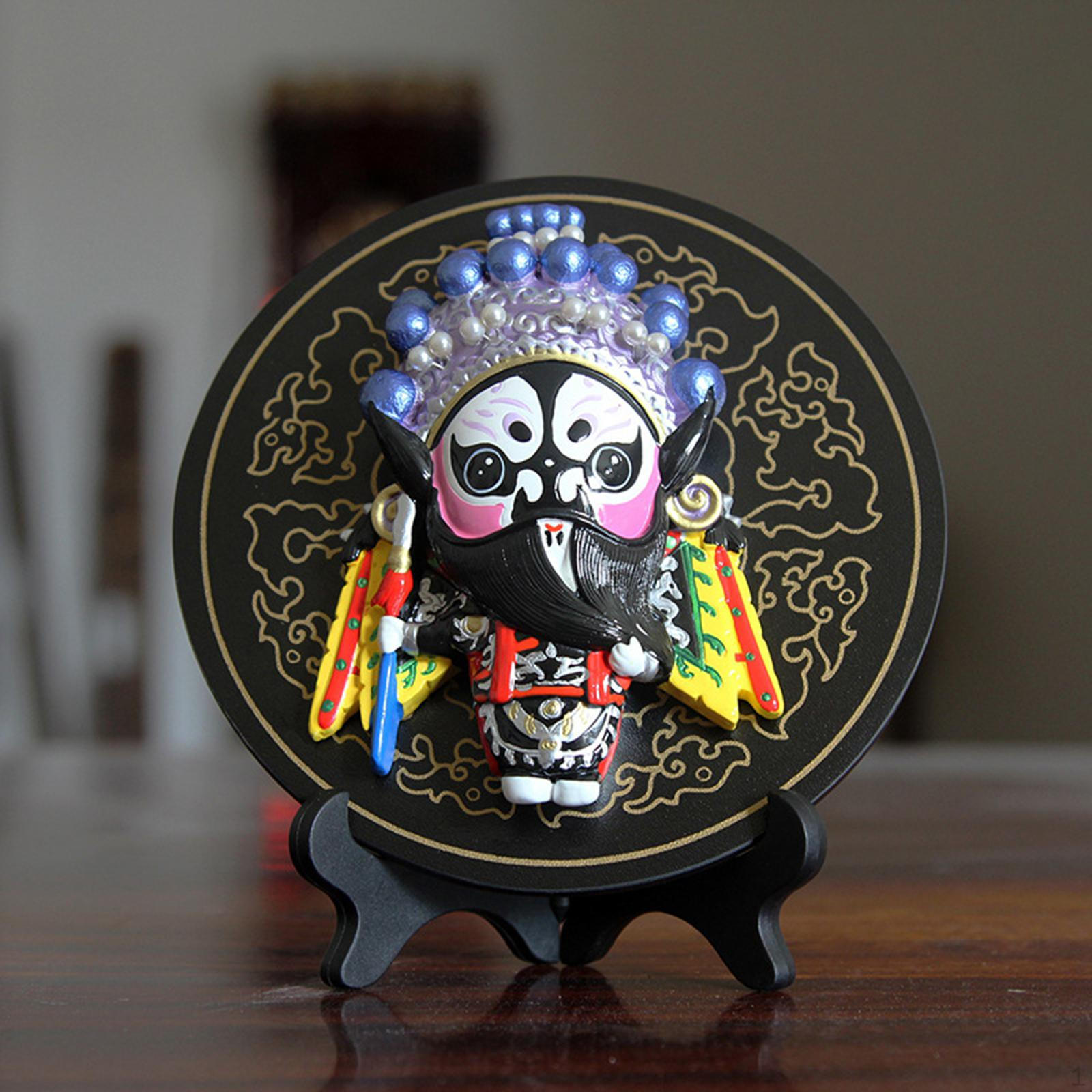 

Украшение рабочего стола в китайском стиле, керамические поделки, Пекинская опера, макияж для лица, забавный домашний декор для Style B