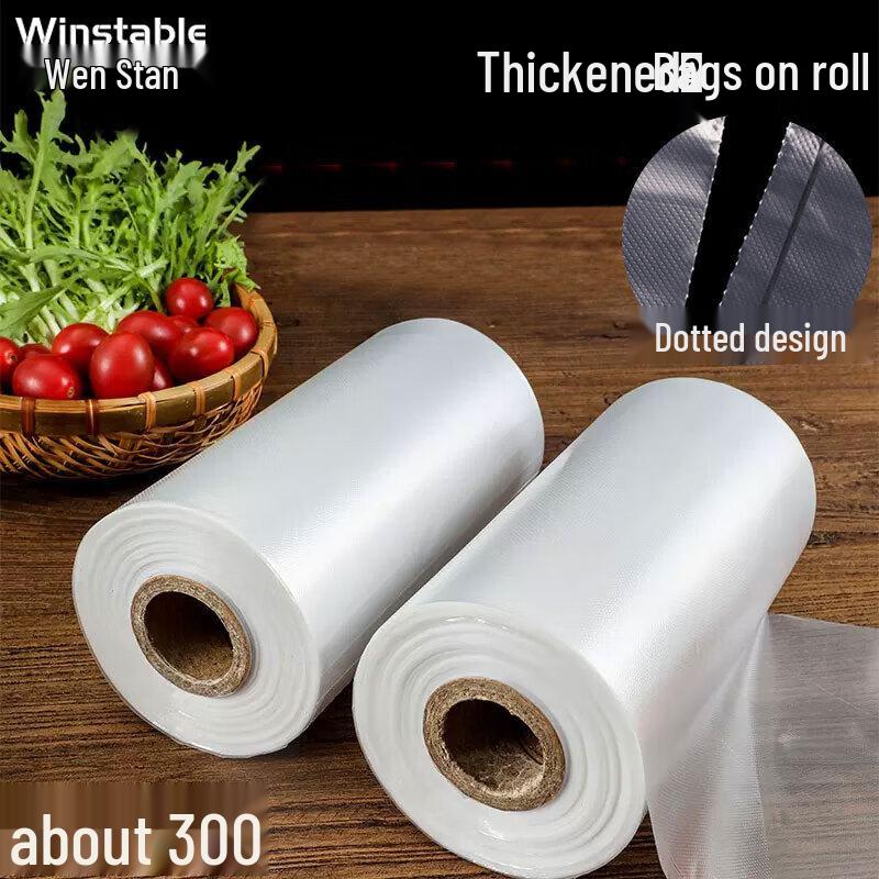Winstan W1013 Roll Plastic Produce & Food Storage Bags