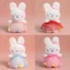 Plush Cat Keychain With Yarn Skirt Decoration For Gift And Decoration