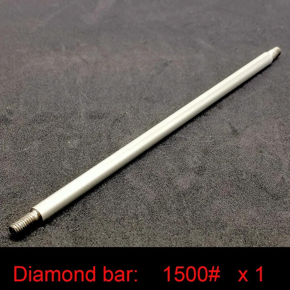 80-3000# 6mm Zylinder Diamantstein Schärfstab Wetzstein Passend für Ruixin Schärfer Sägemesser Scimitar Messer Schleifen