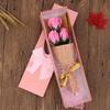 Süßes Romantisches Rosenstrauß Geschenk Handgemacht Elegante Blumen Geschenkbox Festival Schleife Strauß Dekoration Lehrertag