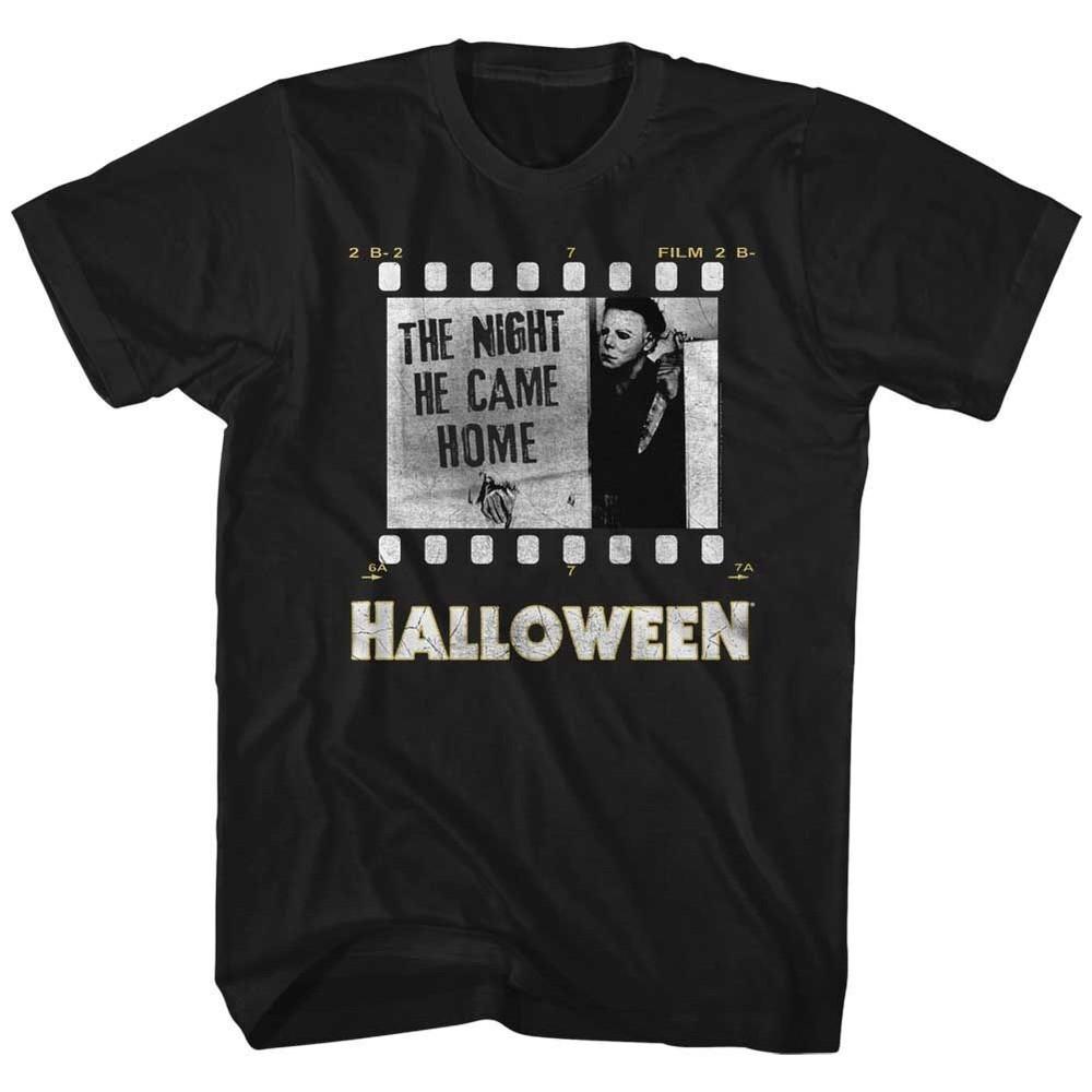 Halloween Film Strip Movie Shirt XXXL