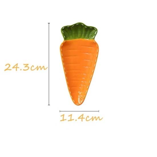 

Набор керамической посуды с рельефным рисунком в виде милого кролика в европейском стиле, расписанная вручную сетка красного цвета и емкость для хранения, креативная посуда