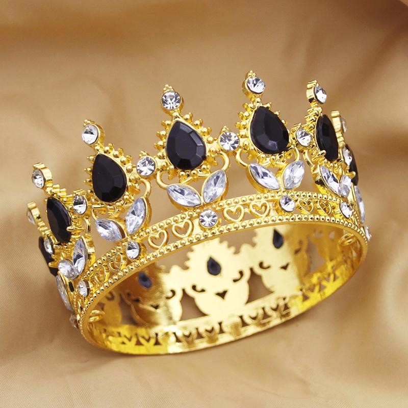 Tiaras Super Small And Cute Crowns For Girls Party Prom Cake Crown Diadem 8cm Diameter Little Tiara Jewelry Bride Wedding