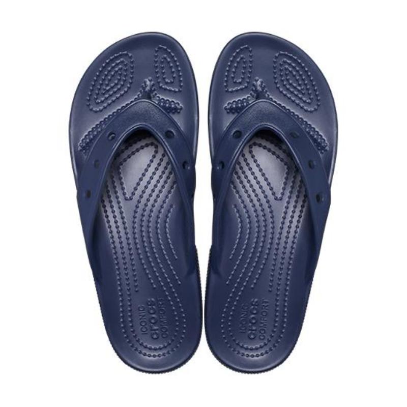 Crocs Classic Crocs Flip Casual Flip Slippers Unisex Dark Blue