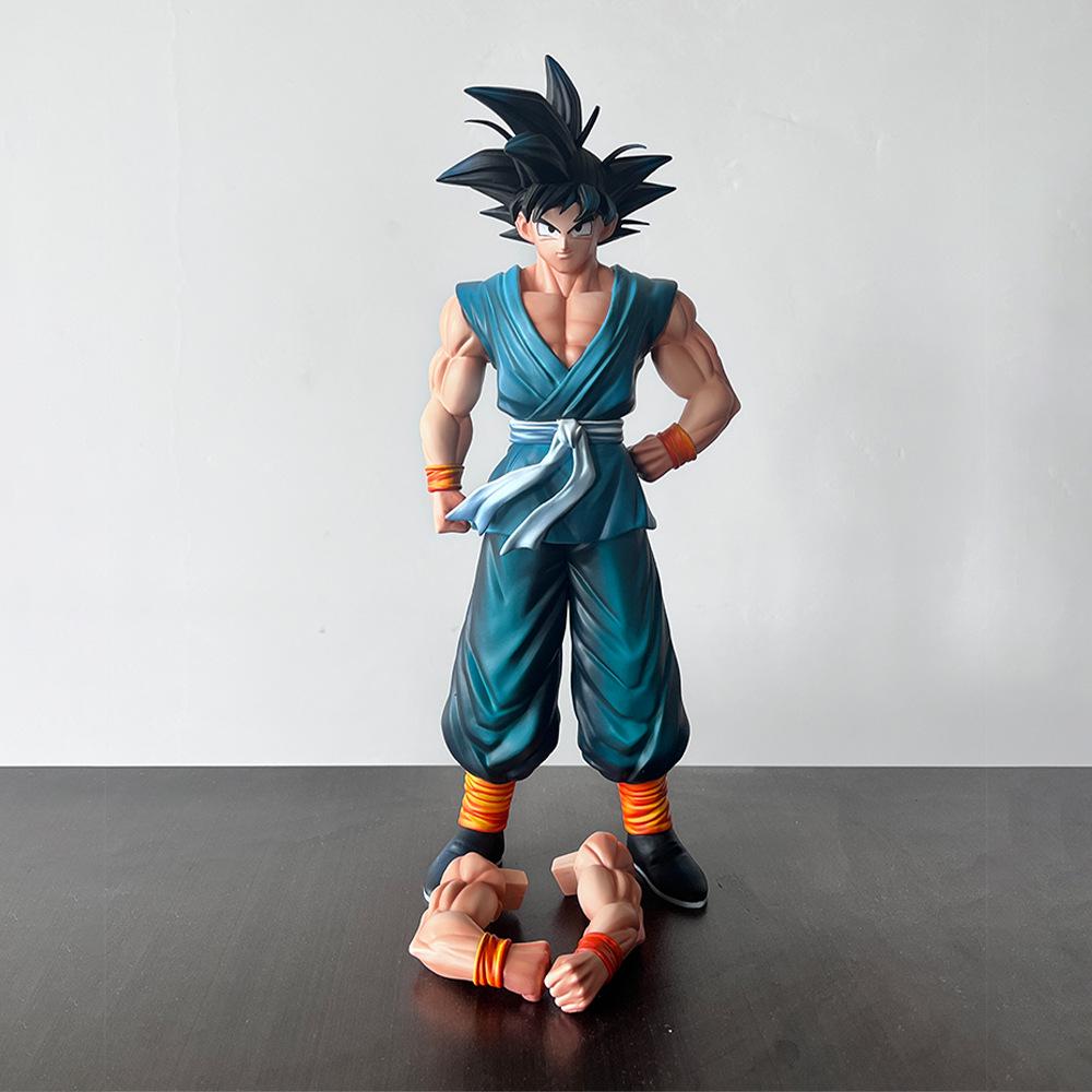 Dragon Ball Z Master Roshi & Goku Double Hands Statue Desktop Ornament