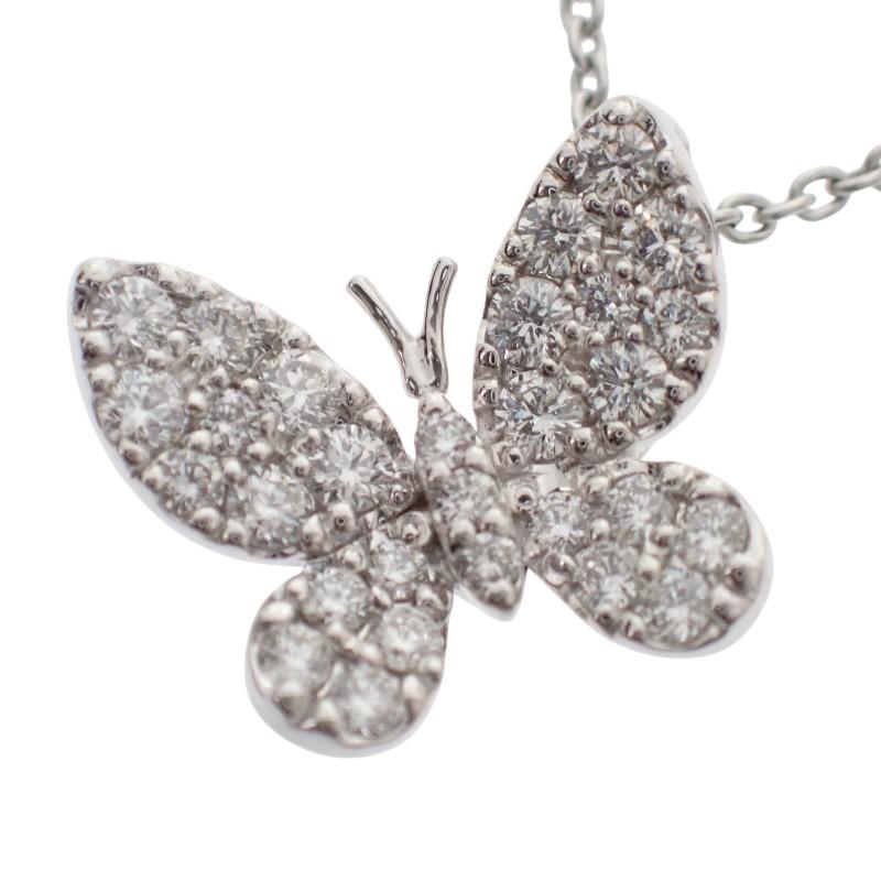 no brand  Necklace K18 white gold Women