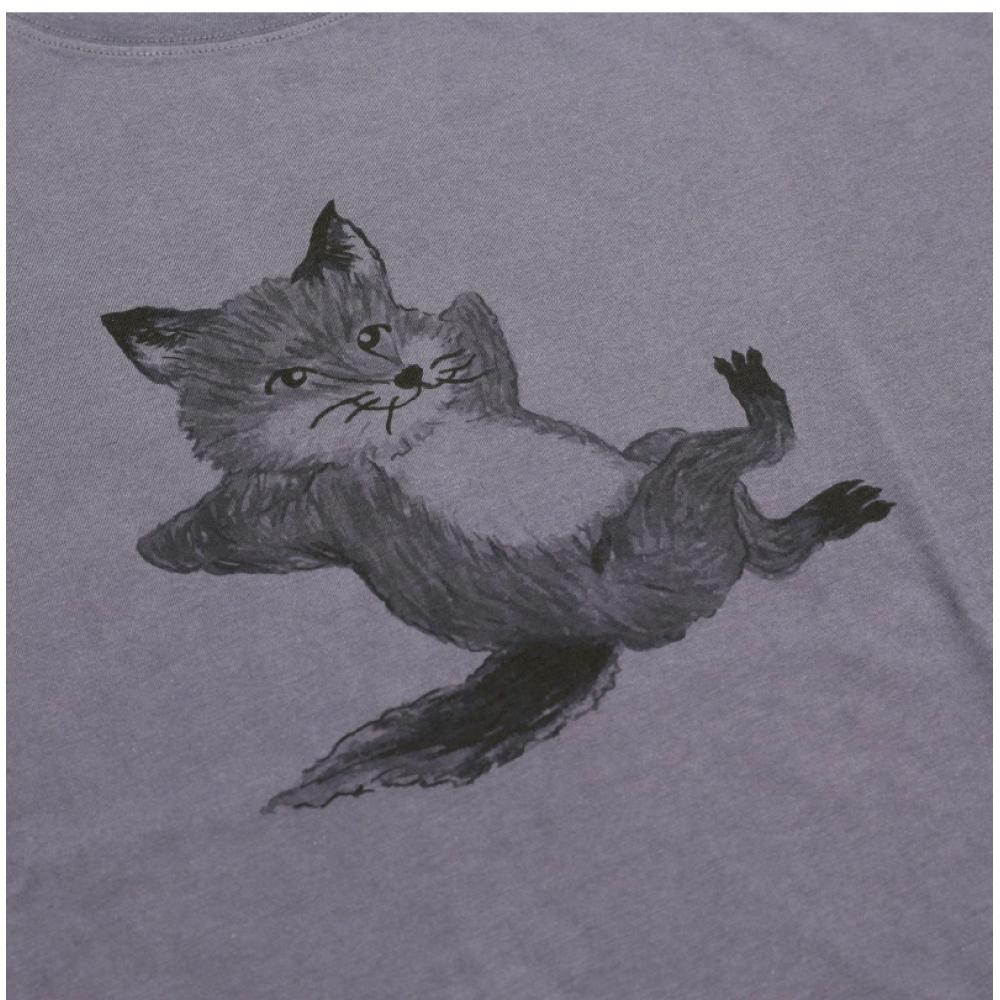 MaiSon KiTSune Chilax Fox PrinT Men S T ShirT Om00108kj0008