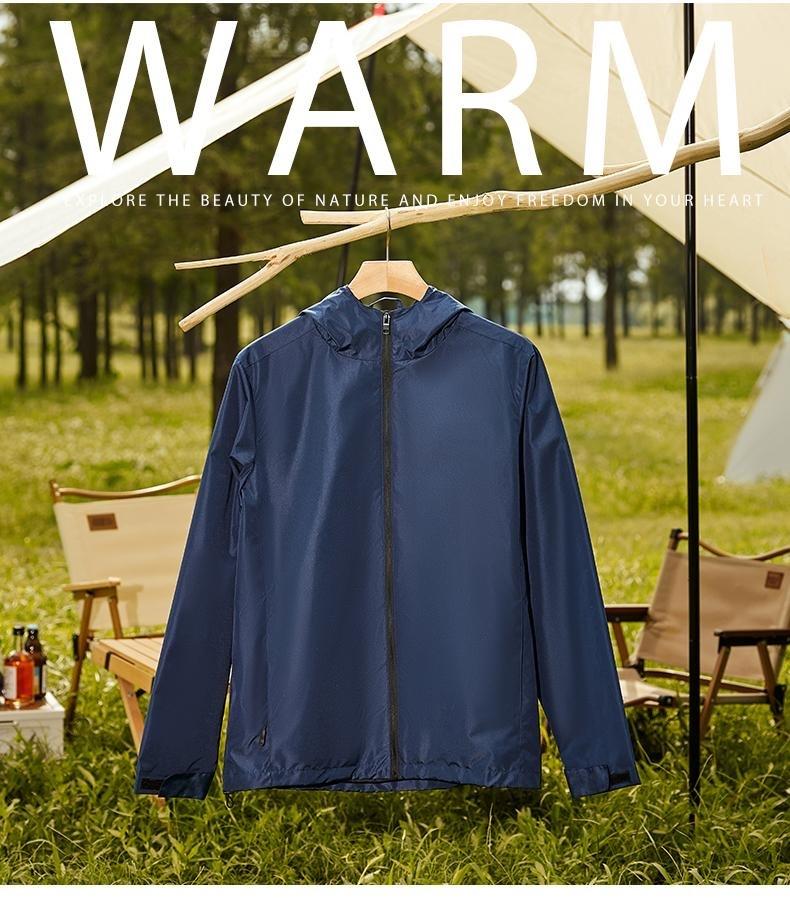 Thin Models of The Same Men and Women Windproof Fabric Rushing Fashionable Jacket YG-998