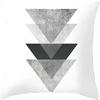 New Style Pillow Black and White Abstract Lines Simple Cushion Cover Living Room Office Sofa Pillow Cover