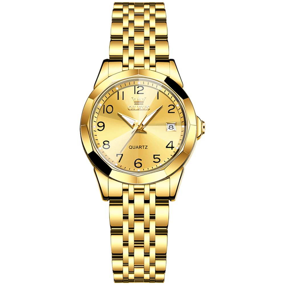 

OLEVS Japanese Quartz Stainless Steel Classic Luminous Business Gift for Women Women s Watch, Movement, Band, Dial, Function, Waterproof, Watch,