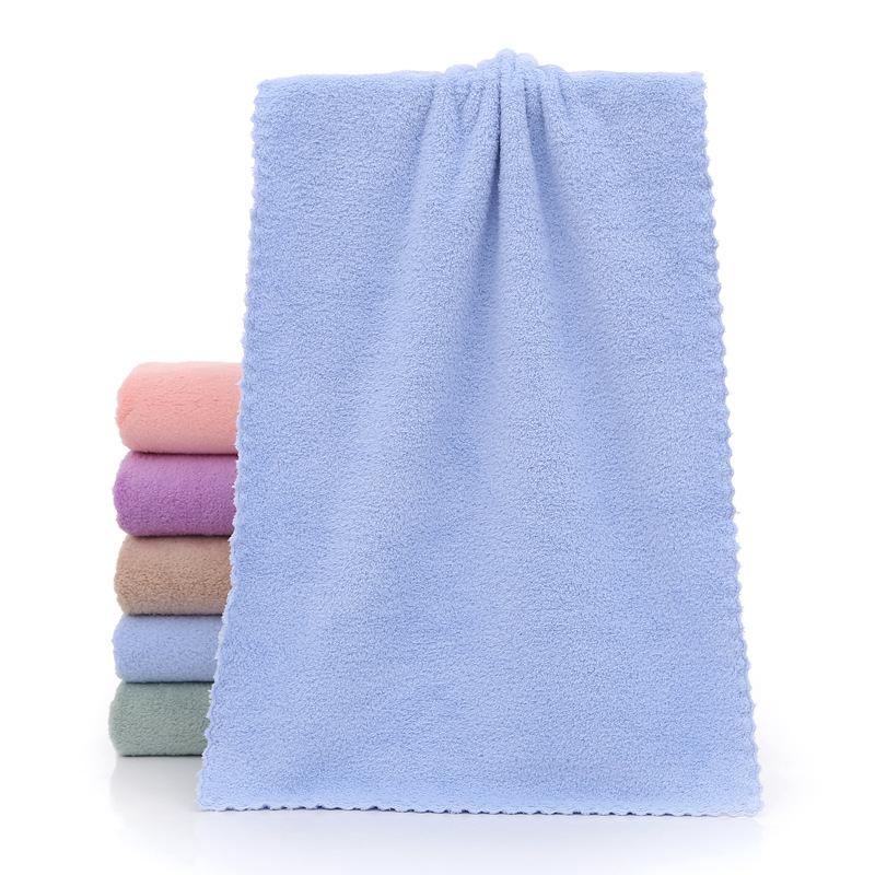 

Coral Fluff Towel Wash Face Towel Gym Gift Idea Box Couples Colorful Durable Durable Useful Useful Secure Safety Quality 35*75cm