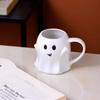 Cute Ceramic Ghost  Mug Large Capacity Coffee Cup Kids Gift Elves Cup  Home Kitchen Drinking