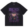 230 Gsm 100% Cotton One Piece V65 Zoro Print Unisex Heavy Cotton T Shirt