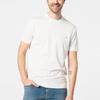Emporio Armani Solid Color Round Neck Short Sleeve T-Shirt Men tops White 3L1TEY-1JUVZ-0101