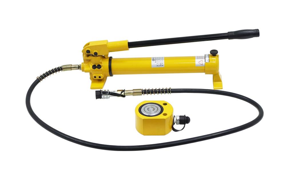 INTBUYING Hydraulic Jack Bottle Jack with Manual Pump 30 Ton Narrow Space