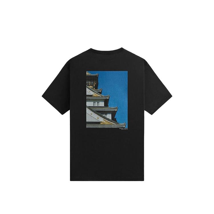 Kith Osaka Castle Tee Black Men Tops KHM033236-001