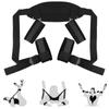BDSMS Restraints Kit Sex Toys Χειροπέδες συγκράτησης καρπού &; Σετ μανσέτες αστραγάλου για ενήλικες σεξ με δεσμά για σεξ για το κρεβάτι