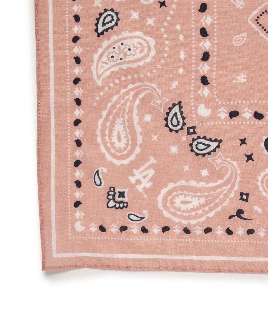 Mlb Paisley Bandana La (L.Pink)