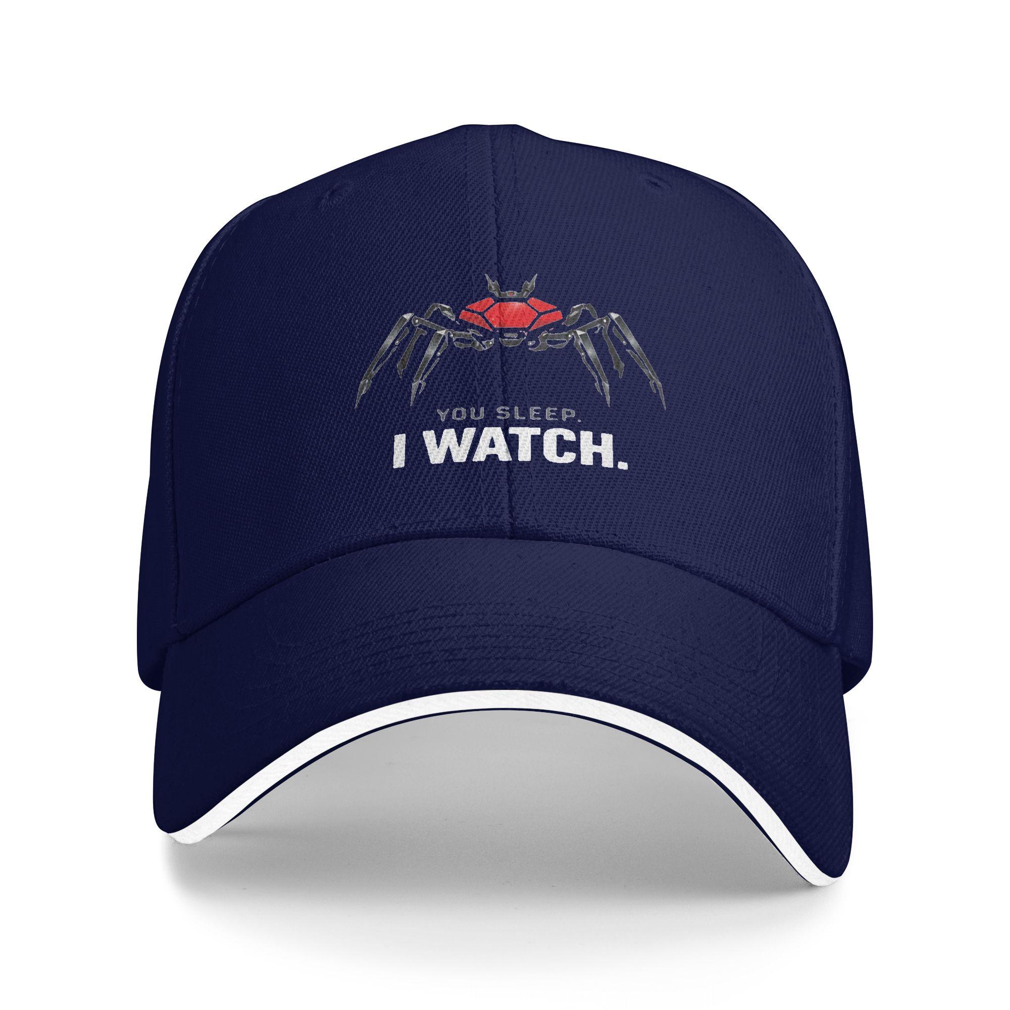 

You Sleep I Watch Baseball Cap y2k Cool Couple Women Trucker Hat Sun Design Hiking Fishing Baseball Caps Birthday Present One Size
