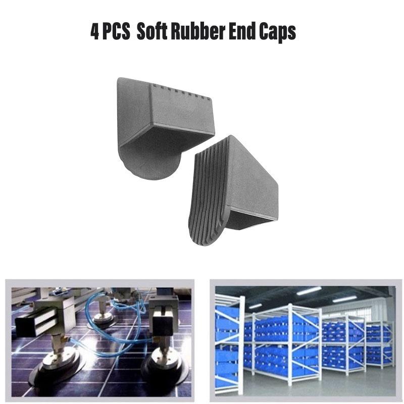 Hochwertige Kunststoff-Fußkappen für Sportgeräte und medizinische Möbel Halten Ihre Böden kratzfrei Set mit 4 Stück