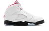 Jordan 5 רטרו אש אדומה כסף לשון 2020 PS 440889-102