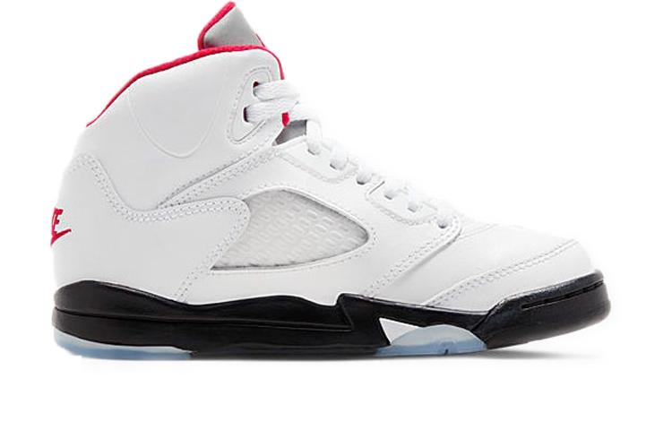 Jordan 5 רטרו אש אדומה כסף לשון 2020 PS 440889-102