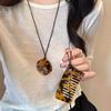 Women's Fashion Comb Pendant Necklace for Styling Fringe Portable Sturdy Acrylic Jewelry Accessory for Ladies Daily Use