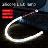 LED Flashlight 3-Mode Bendable Waterproof Silicone Stick Work Light For Camping Home Fishing Hiking Repair Indoor
