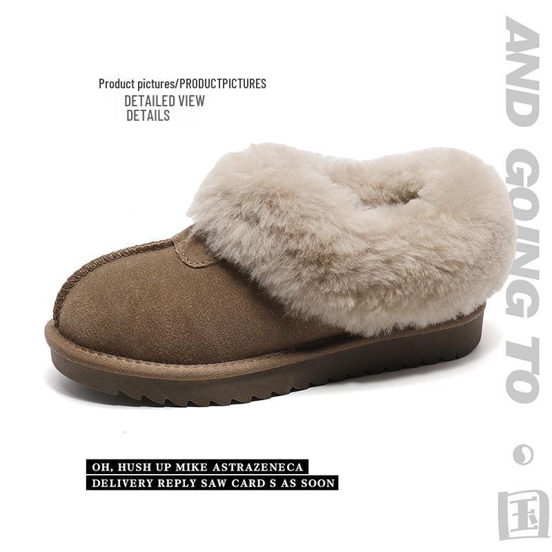 

Женские новогодние короткие сноубутсы - Теплые, на велюровой подкладке, Нескользящие 35