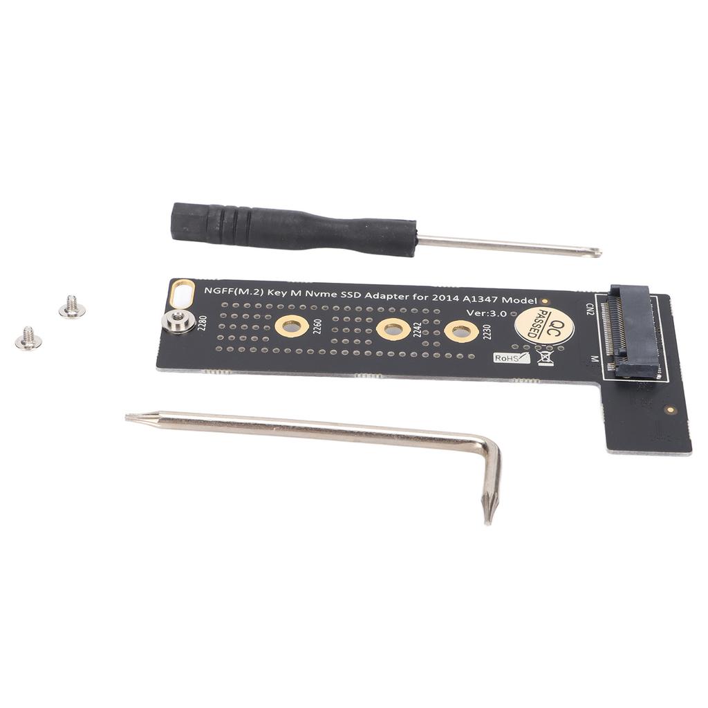 Adapter Card M.2 NGFF M Key NVME SSD Converter Card with Screws Hex Wrench for MacBook Mini A1347 MEGEN2 MEGEM2