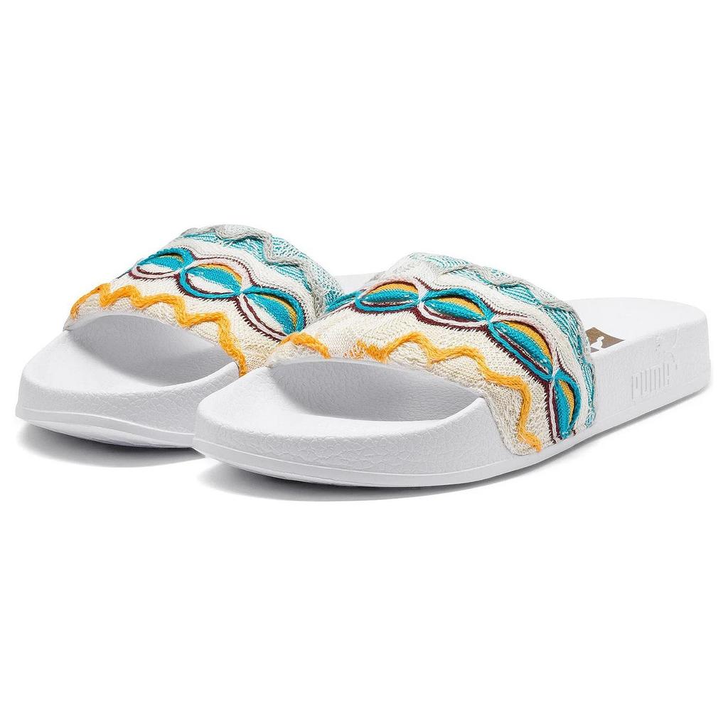 (WMNS) PUMA Leadcat Slides 'Coogi White Multi' Women's 368039-01