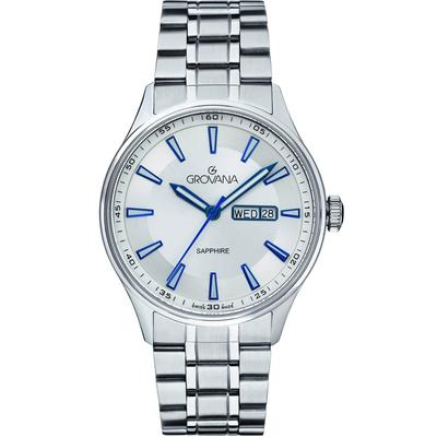 St. Andrews Stainless Steel Silver Dial Quartz 1194.1132 Men's Watch