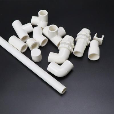 Biały 16mm Ogrodowy Złączki PVC Proste Kolanko 90° Trójnik Adapter Rury Wodnej Akwarium Dopływ Wody Złącze 5-drożne