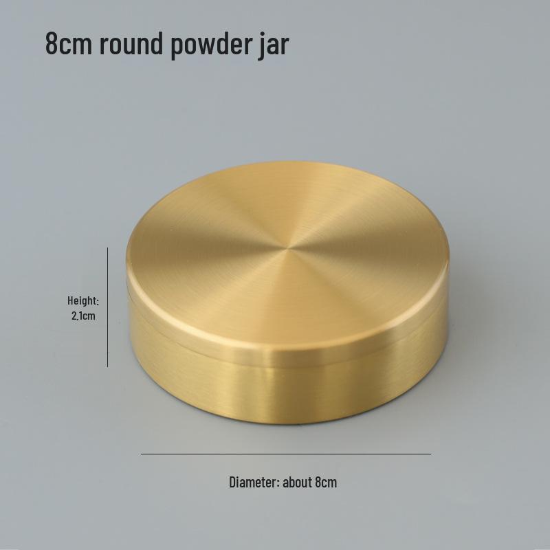 

Латунная квадратная баночка для благовонного порошка: Мини Медный Ящик для Хранения Инструментов для Благовоний и Чернильных Картриджей