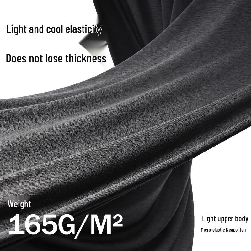 Baleno Men's Antibacterial Long Sleeve Crew Neck T-Shirt
