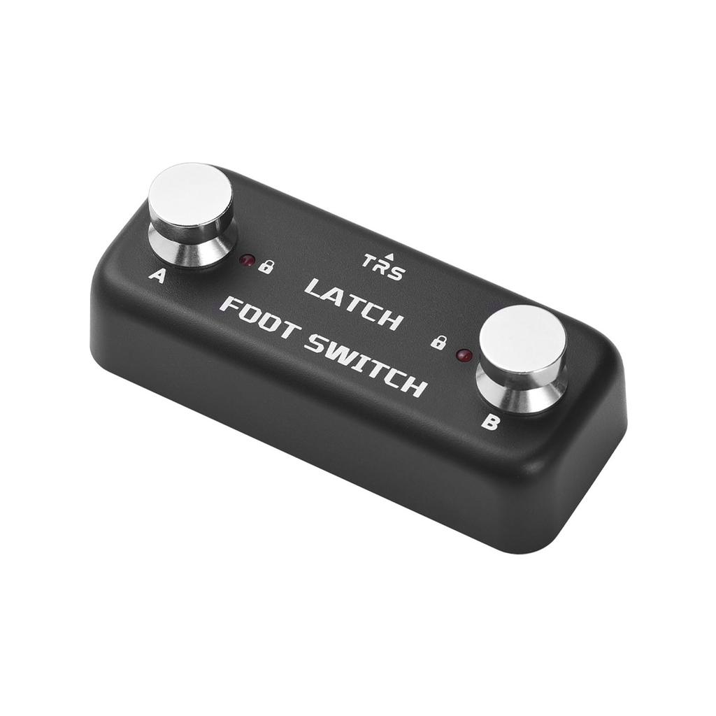 2 nožní spínač Pedalový efektový ovladač Spínač kanálů A B s uzamykací funkcí LED indikátor Osvětlení 6,35 mm