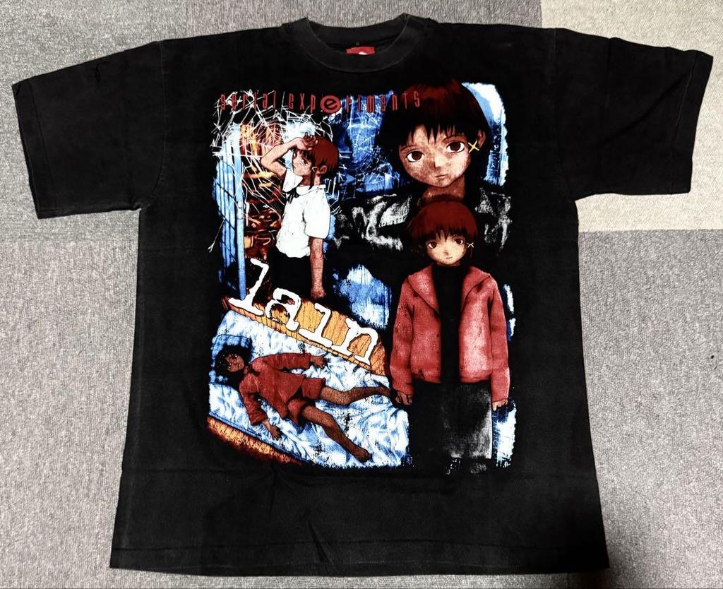 [USED] Serial Experiments Lain T-shirt XL Size