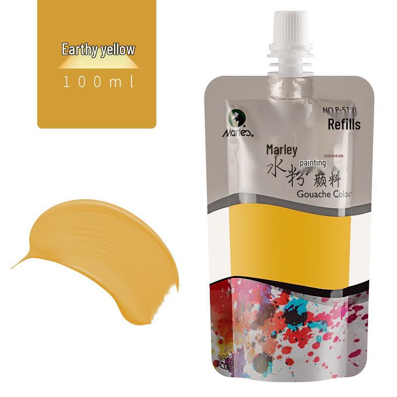 Mali Concentrated Gouache Paint Refill - Jelly Pigment for Art Exams