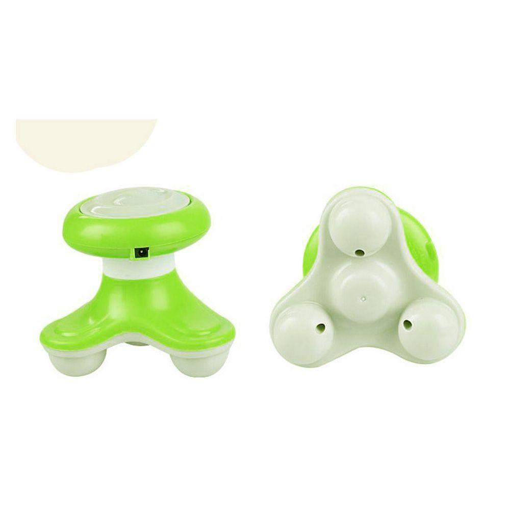 Battery Operated Tripod Shape Massage Tool Full Body Massage Mini Massager Electric Wave Vibrating