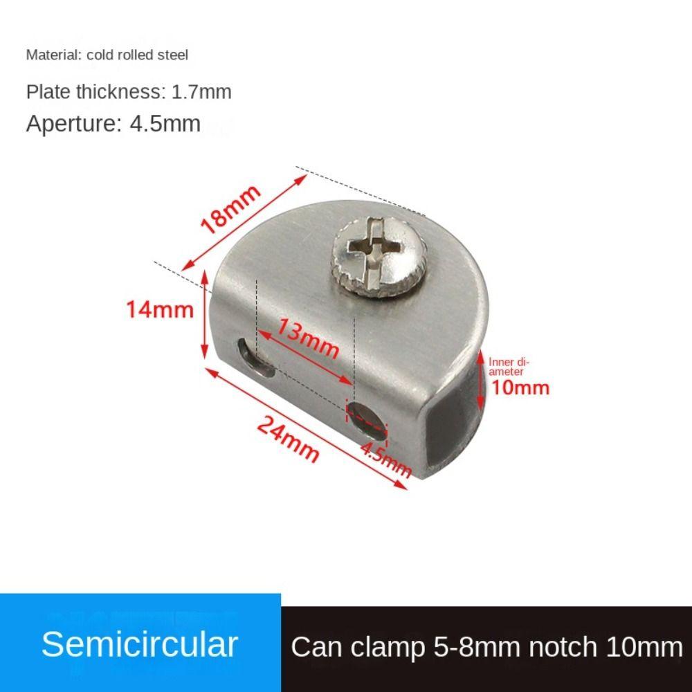 T-cross Glass Clip Reinforcement Corner Guard New Fixing Clip Glass