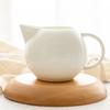Handle White Porcelain Latte Coffee Milk Pot, Mini Milk Can, Sauce, Drainage Cup, Sugar Can, Coffee Utensils, Hotel Tableware