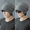 Women Men Fashion Winter Warm Crochet Knit Scarf Hip-Hop Cap Beanie Hat