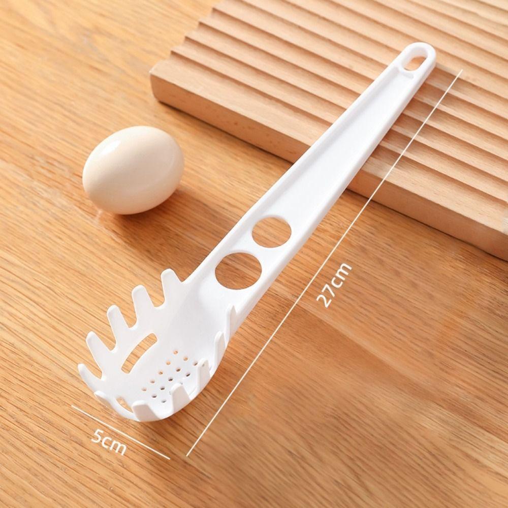 Kitchen Cooking Gadgets Slotted Spoons Long Handle Drain Spoon Protable Noodle Fliter Spoon