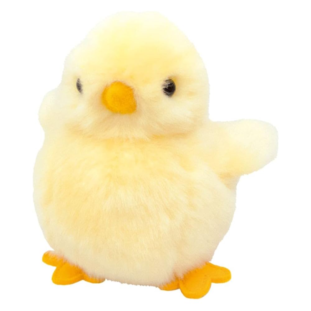 Yoshitoku Riku no Nakama-tachi Plush Toy Chick 180444 15cm Soft Stuffed Animal